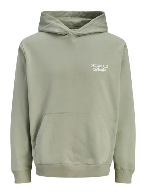 Foto van product JACK & JONES Sweatshirt 'JORNorrebro' pastelgroen / wit
