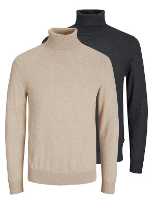 Foto van product JACK & JONES Trui 'Emil Knit' rookgrijs