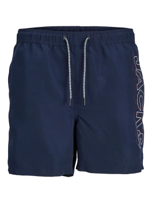 Foto van product JACK & JONES Zwemshorts 'JPSTFiji' navy / wit