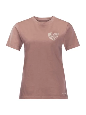 Foto van product JACK WOLFSKIN Shirt 'Jack Nature Tee W' pink
