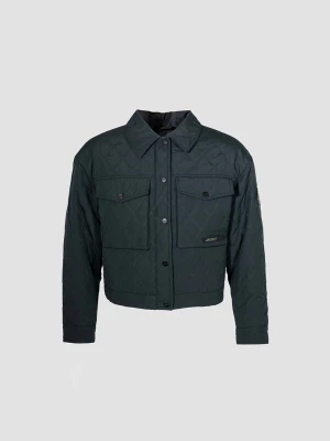 Foto van product JACK1T Tussenjas ' Eden Quiltshirt ' zwart