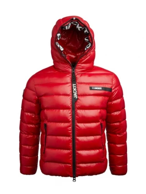 Foto van product JACK1T Winterjas 'R3D' kersrood