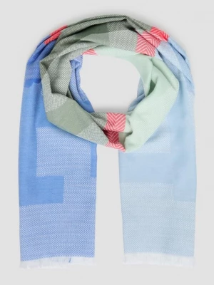 Foto van product Jacquard sjaal met Love-tekst s.Oliver blauw