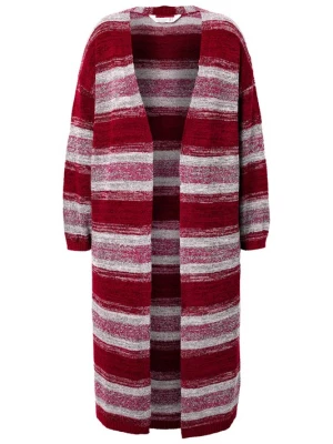 Foto van product Janet & Joyce Gebreid vest rood / wit