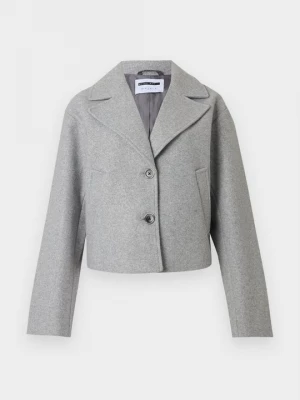 Foto van product Jas Noisy May lichtgrijs gemêleerd