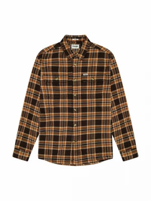 Foto van product Jas Wrangler donkerbruin
