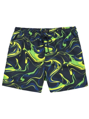 Foto van product JAY-PI Zwemshorts navy / geel / grasgroen