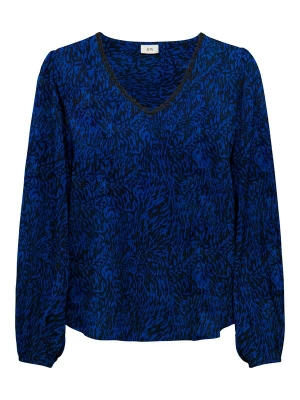 Foto van product JDY Blouse 'CAINE' blauw / zwart