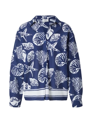 Foto van product JDY Blouse 'JDYANNA' donkerblauw / wit