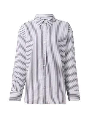 Foto van product JDY Blouse 'JDYMIO' pastelblauw / braam / wit