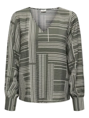 Foto van product JDY Blouse 'JDYTROYA' aardetinten / wit