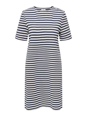 Foto van product JDY Jurk 'JDYISA' navy / wit