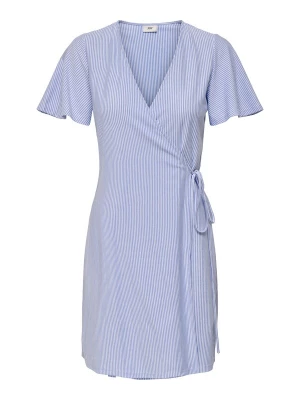 Foto van product JDY Jurk 'JDYNelli' duifblauw / wit