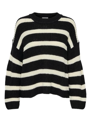 Foto van product JDY Oversized trui 'JDYJusty' crème / zwart