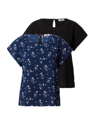 Foto van product JDY Shirt 'ALBA' nachtblauw / duifblauw / wit