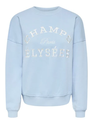Foto van product JDY Sweatshirt 'JDYMesa' lichtblauw / wit