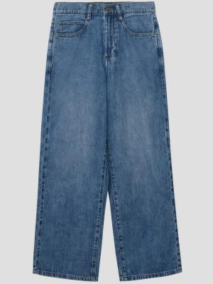 Foto van product Jeans Baggy / Relaxed Fit / Halfhoog / Wijde pijpen s.Oliver blauw