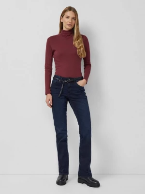 Foto van product Jeans Beverly / Slim Fit / Mid Rise / Slim Bootcut / met riem s.Oliver blauw