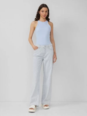 Foto van product Jeans Catie / slim fit / high rise / wide leg QS niebieski