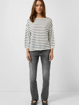 Foto van product Jeans Catie / Slim fit / Mid Rise / Rechte pijpen QS grijs