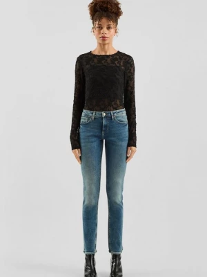 Foto van product Jeans Catie / Slim Fit / Mid Rise / Slim Leg QS blauw