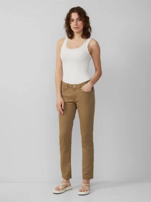 Foto van product Jeans Catie / slim fit / mid rise / slim leg QS olijfgroen