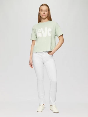 Foto van product Jeans Catie / slim fit / mid rise / slim leg QS wit