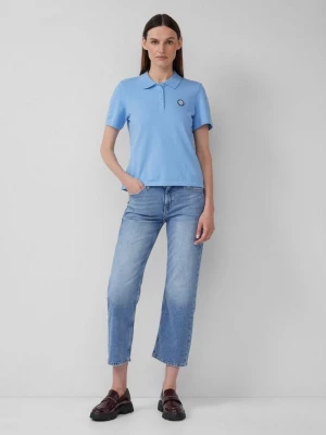 Foto van product Jeans Karolin / Regular Fit / Halfhoog / Rechte pijp / Geknipt s.Oliver blauw
