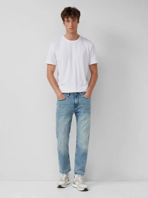Foto van product Jeans Mauro / Regular Fit / Halfhoog / Taps toelopende pijpen s.Oliver blauw