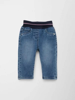 Foto van product Jeans met omgeslagen tailleband s.Oliver blauw