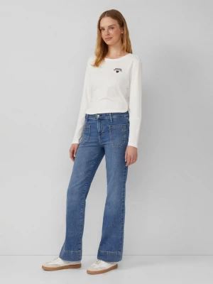 Foto van product Jeans / Normale pasvorm / Halfhoog / Uitlopende pijpen / Opgestikte zakken s.Oliver blauw