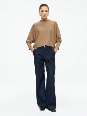 Foto van product Jeans / Regular Fit / Hoge taille / Wijde pijpen / Plooien s.Oliver blauw
