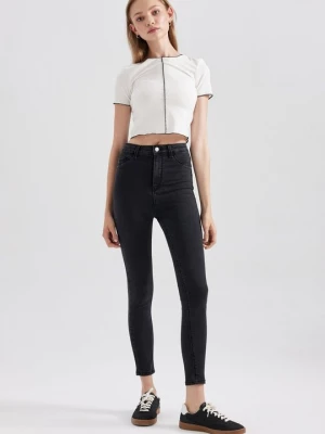 Foto van product Jeans Skinny Fit DeFacto antraciet