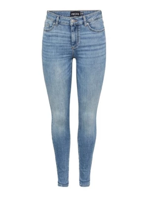 Foto van product Jeans Skinny Fit Pieces lichtblauw denim