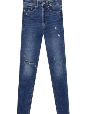 Foto van product Jeans Skinny Fit Stradivarius blauw-metallic