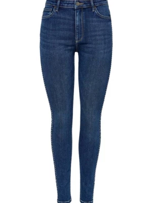 Foto van product Jeans Skinny Fit Vila donkerblauw denim