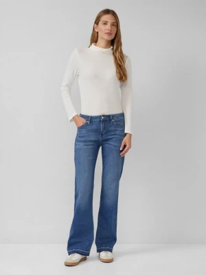 Foto van product Jeans / slim fit / halfhoog / wijduitlopende pijpen / open zoom s.Oliver blauw