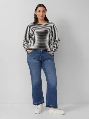 Foto van product Jeans / slim fit / halfhoog / wijduitlopende pijpen / open zoom s.Oliver blauw
