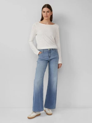 Foto van product Jeans Suri / Regular Fit / Hoog model / Wijde pijpen s.Oliver blauw