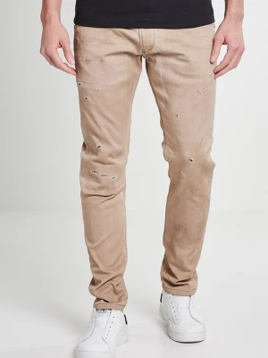 Foto van product Jeans Tapered Fit Diesel beżowy