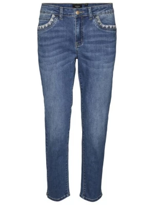 Foto van product Jeans Tapered Fit Vero Moda donkerblauw denim