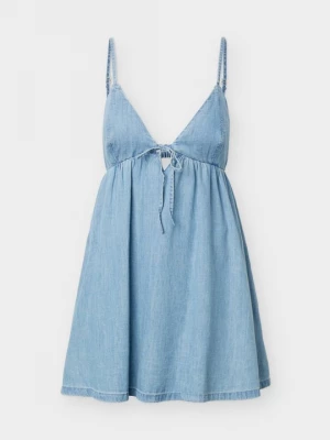 Foto van product Jeansjurken Abercrombie & Fitch lichtblauw denim
