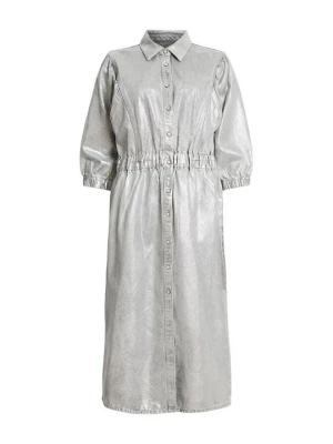 Foto van product Jeansjurken AllSaints zilverkleurig