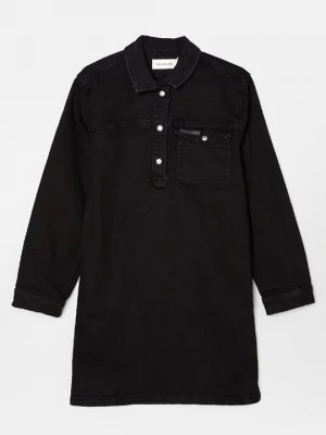Foto van product Jeansjurken Calvin Klein Jeans gemêleerd zwart