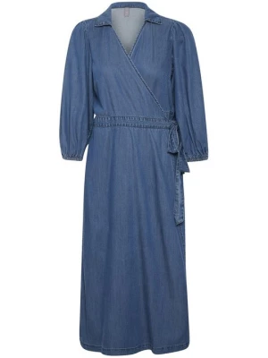 Foto van product Jeansjurken Culture donkerblauw denim