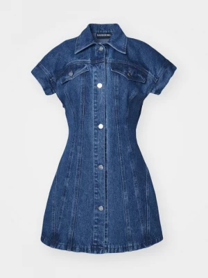 Foto van product Jeansjurken David Koma donkerblauw denim