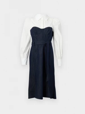 Foto van product Jeansjurken Marchesa Rosa donkerblauw denim