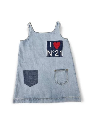 Foto van product Jeansjurken N°21 lichtblauw denim