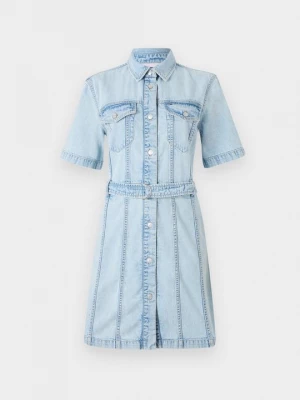 Foto van product Jeansjurken Tommy Jeans lichtblauw denim