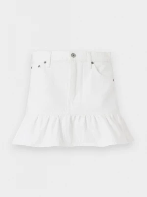 Foto van product Jeansrok Abercrombie & Fitch wit